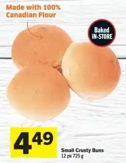 Co-op Small Crusty Buns offer