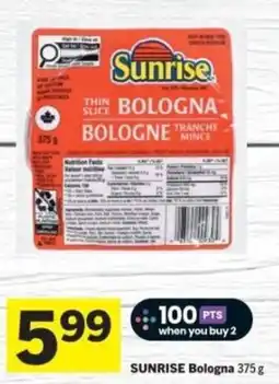 Co-op Sunrise Bologna offer