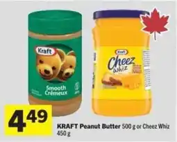 Co-op Kraft Peanut Butter or Cheez Whiz offer