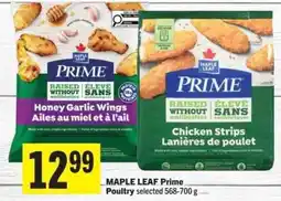 Co-op Maple Leaf Prime Poultry selected offer