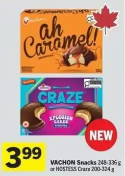 Co-op Vachon snacks offer