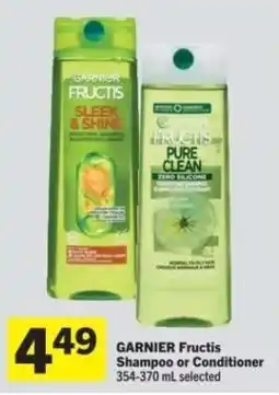 Co-op Garnier Fructis Shampoo or Conditioner offer