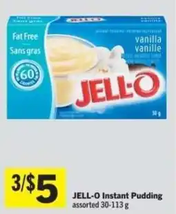 Co-op Jell-o instant pudding assorted offer