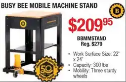 Busy Bee Tools Busy Bee Mobile Machine Stand offer