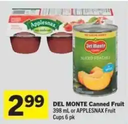 Co-op Del Monte Canned Fruit offer