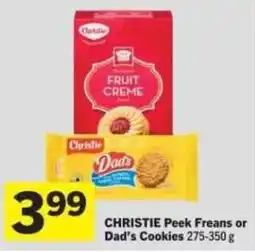 Co-op Christie Peek Freans or Dad's Cookies offer
