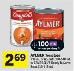 Co-op Aylmer Tomatoes offer