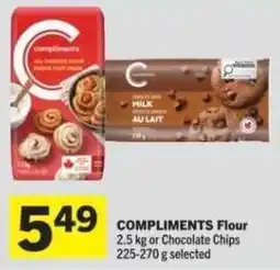 Co-op Compliments Flour or Chocolate Chips offer