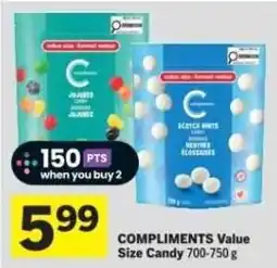 Co-op Compliments Value Size Candy offer