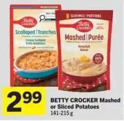Co-op Betty Crocker Mashed or Sliced Potatoes offer