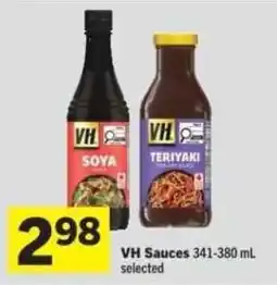 Co-op VH Sauces offer