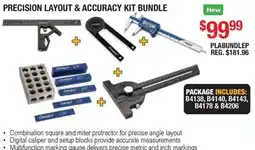 Busy Bee Tools Dewalt precision layout & accuracy kit bundle offer