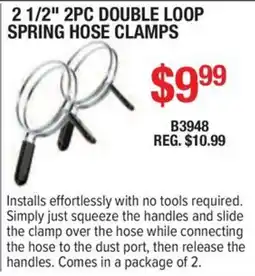 Busy Bee Tools spring hose clamps offer