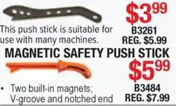 Busy Bee Tools Magnetic safety push stick offer