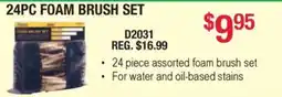 Busy Bee Tools foam brush set offer