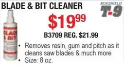 Busy Bee Tools Boeshield blade & bit cleaner offer