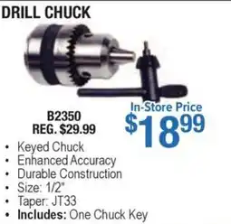 Busy Bee Tools Drill chuck offer
