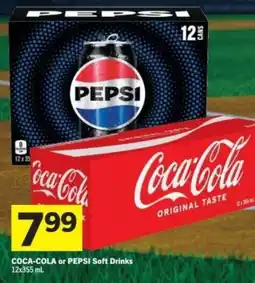 Co-op Coca-Cola or Pepsi Soft Drinks offer
