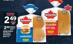 Co-op Dempster's Hot Dog or Hamburger Buns offer