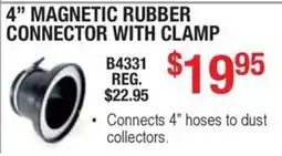 Busy Bee Tools Magnetic rubber connector with clamp offer