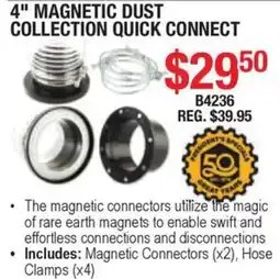 Busy Bee Tools Magnetic Dust Collection Quick Connect offer