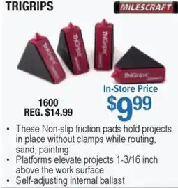 Busy Bee Tools MilesCraft Trigrips offer