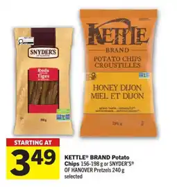 Co-op Kettle brand potato chips offer