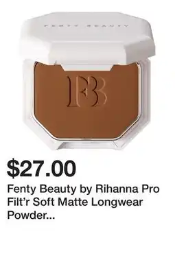 Sephora Fenty Beauty by Rihanna Pro Filt'r Soft Matte Longwear Powder Foundation offer