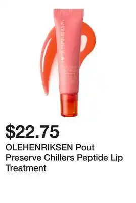 Sephora OLEHENRIKSEN Pout Preserve Chillers Peptide Lip Treatment offer