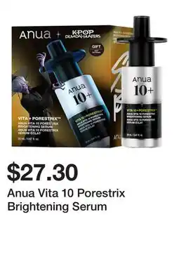Sephora Anua Vita 10 Porestrix Brightening Serum offer