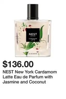 Sephora NEST New York Cardamom Latte Eau de Parfum with Jasmine and Coconut offer