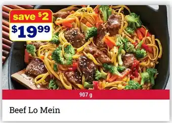 M & M Food Market Beef Lo Mein offer