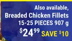 M & M Food Market Breaded Chicken Fillets offer