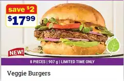 M & M Food Market Veggie Burgers offer