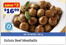 M & M Food Market Sirloin Beef Meatballs offer