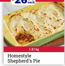 M & M Food Market Homestyle Shepherd's Pie offer