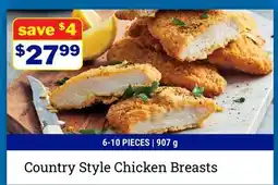 M & M Food Market Country Style Chicken Breasts offer