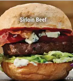 M & M Food Market Sirloin Beef Burger offer