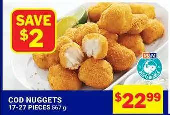 M & M Food Market COD NUGGETS offer