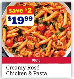 M & M Food Market Creamy Rosé Chicken & Pasta offer