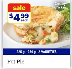 M & M Food Market Creamy Chicken Pot Pie offer