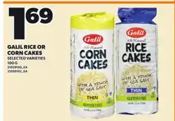 Loblaws GALIL RICE OR CORN CAKES offer