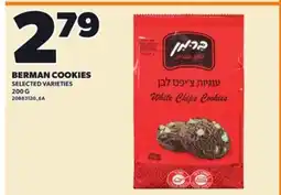 Loblaws BERMAN COOKIES offer