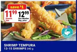 M & M Food Market SHRIMP TEMPURA offer