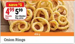 M & M Food Market Onion Rings offer