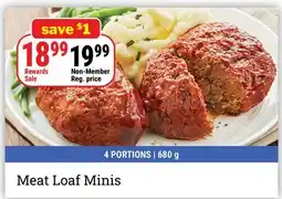 M & M Food Market Meat Loaf Minis offer