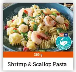 M & M Food Market Shrimp & Scallop Pasta offer
