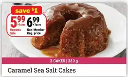 M & M Food Market Caramel Sea Salt Cakes offer
