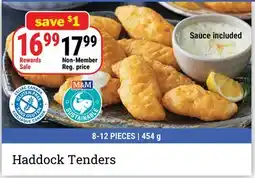 M & M Food Market Haddock Tenders offer