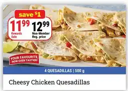M & M Food Market Cheesy Chicken Quesadillas offer